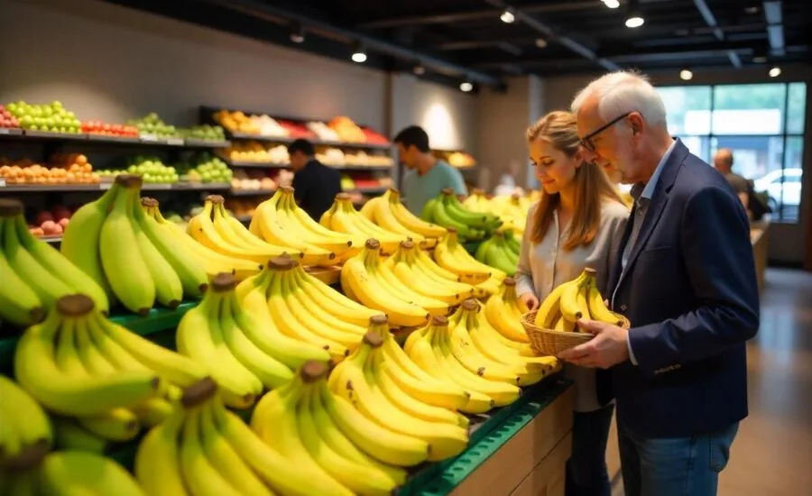 Como escolher e comprar bananas