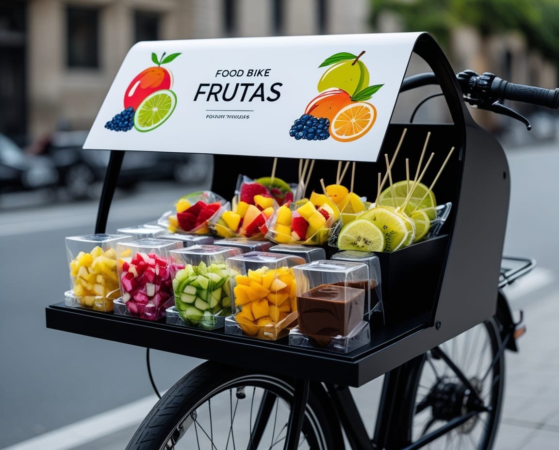 Food bike de frutas