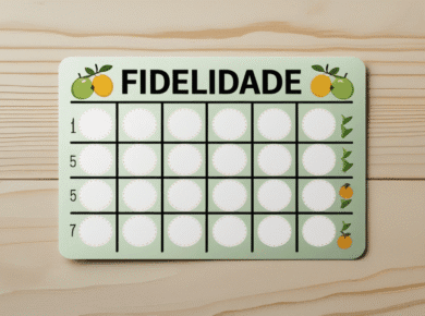Cartão fidelidade no varejo