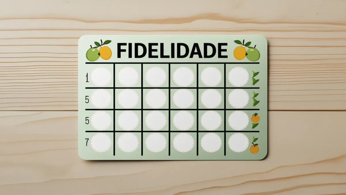 Cartão fidelidade no varejo