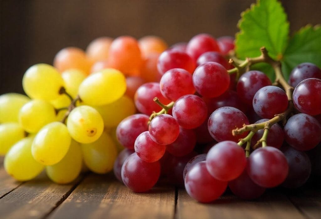 Tipos de uvas mais vendidas no varejo