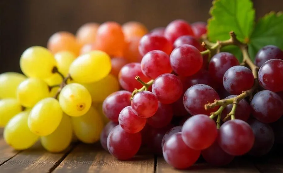 Tipos de uvas mais vendidas no varejo