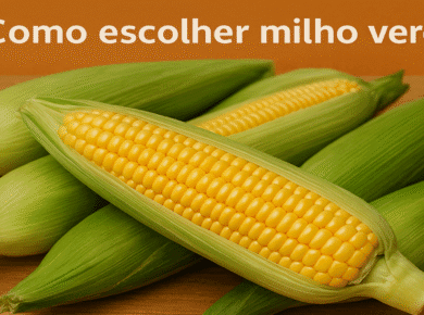 Como escolher milho verde