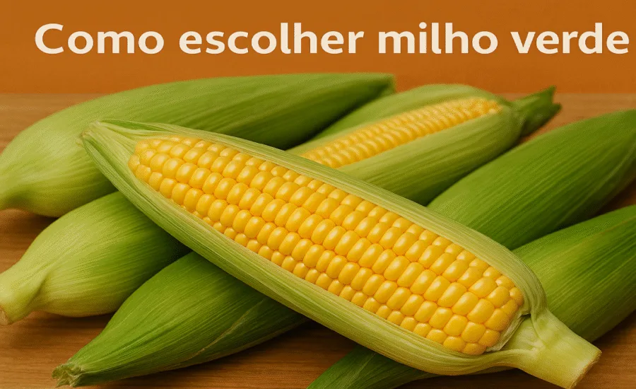 Como escolher milho verde