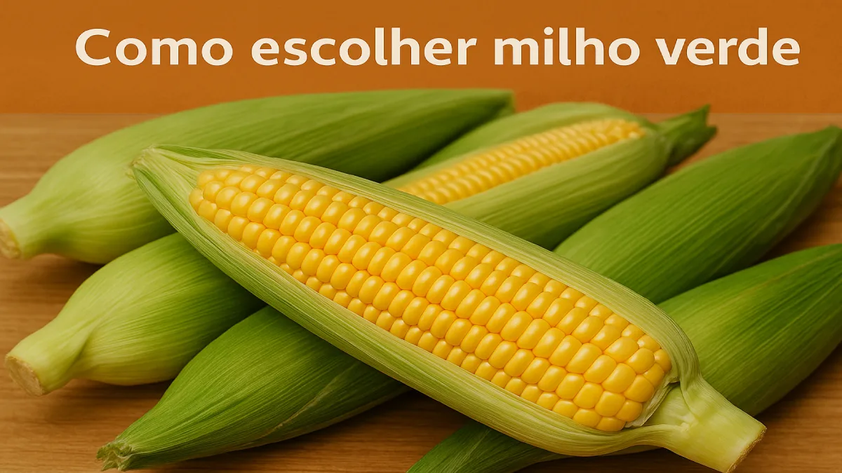 Como escolher milho verde