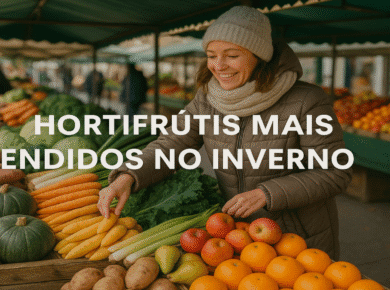 Os hortifrútis mais vendidos no inverno