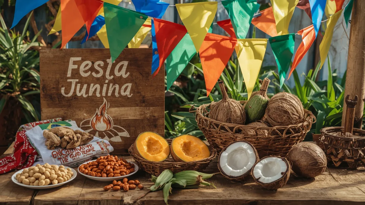 Frutas e legumes mais vendidos nas festas juninas