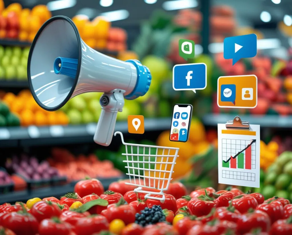 Como fazer propaganda no hortifrúti?