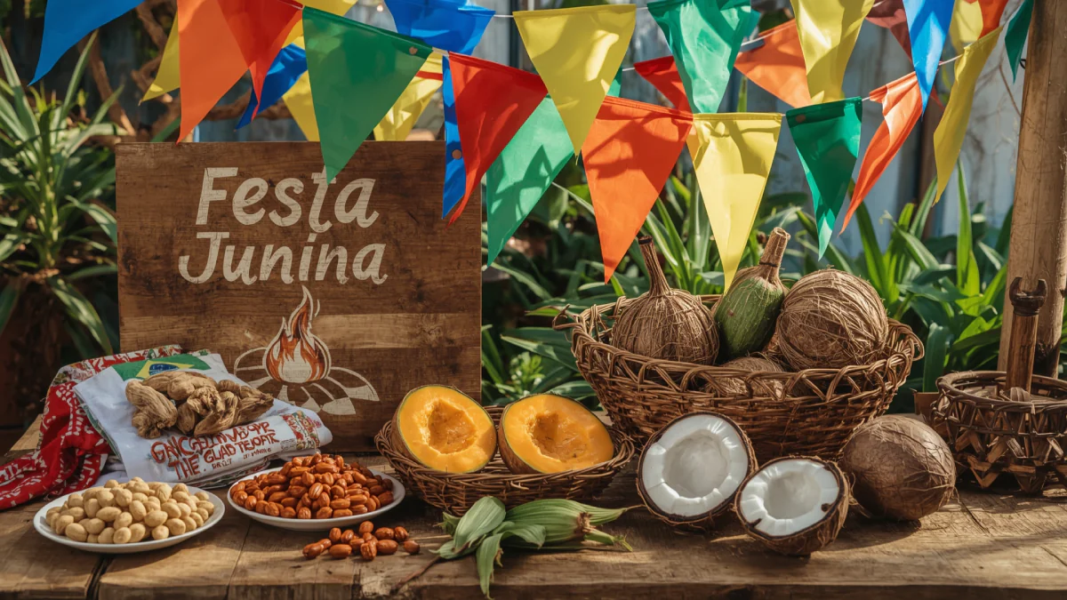 Frutas e legumes mais vendidos nas festas juninas